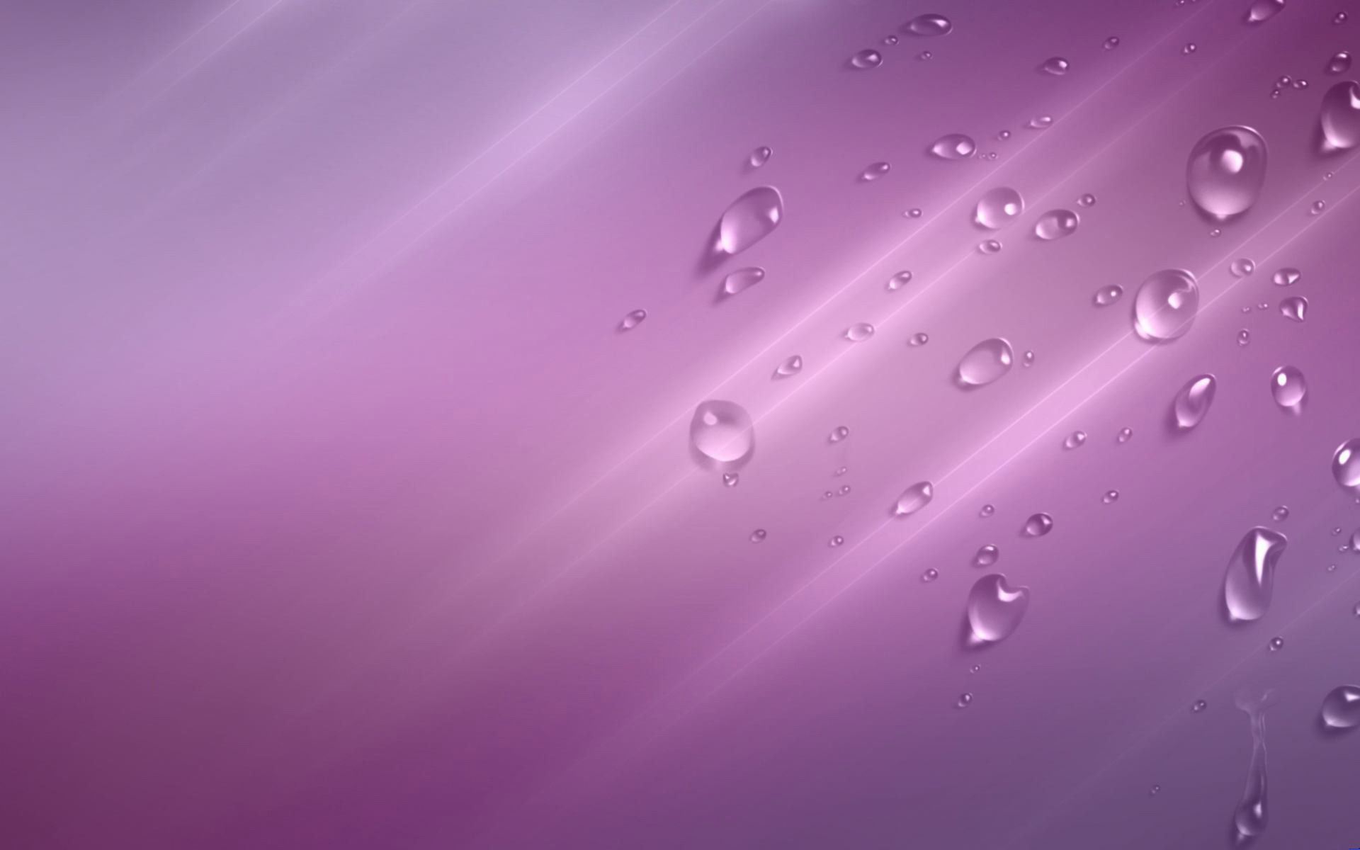 紫色晶莹剔透的水珠 水滴背景