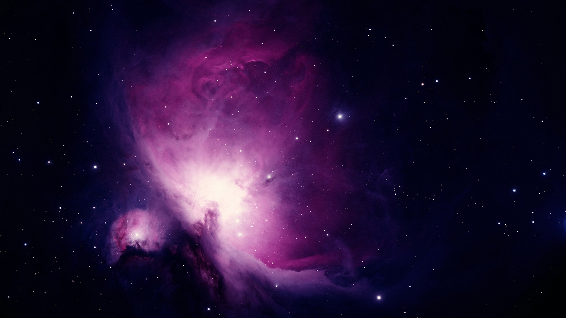 浩瀚宇宙唯美紫色光绚丽背景