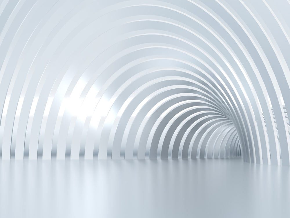 抽象隧道科技感背景图片