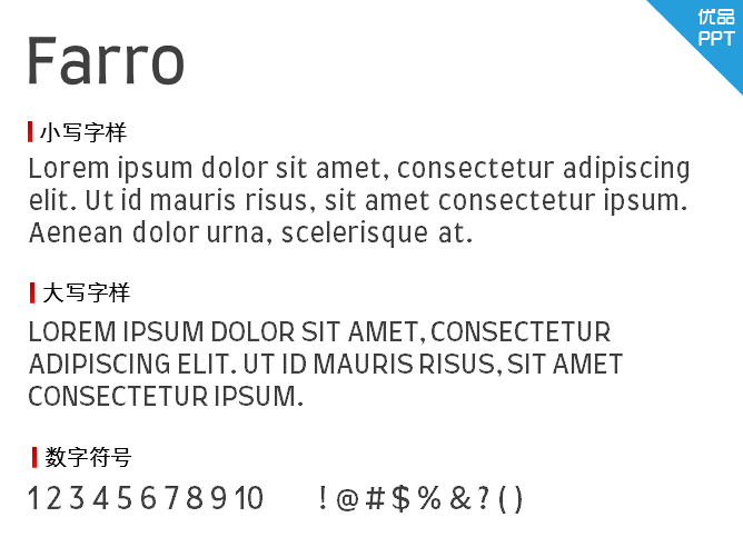 Farro字体