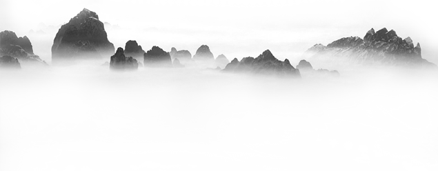 超高清水墨山川山峰中国风宽幅免抠图（4张）